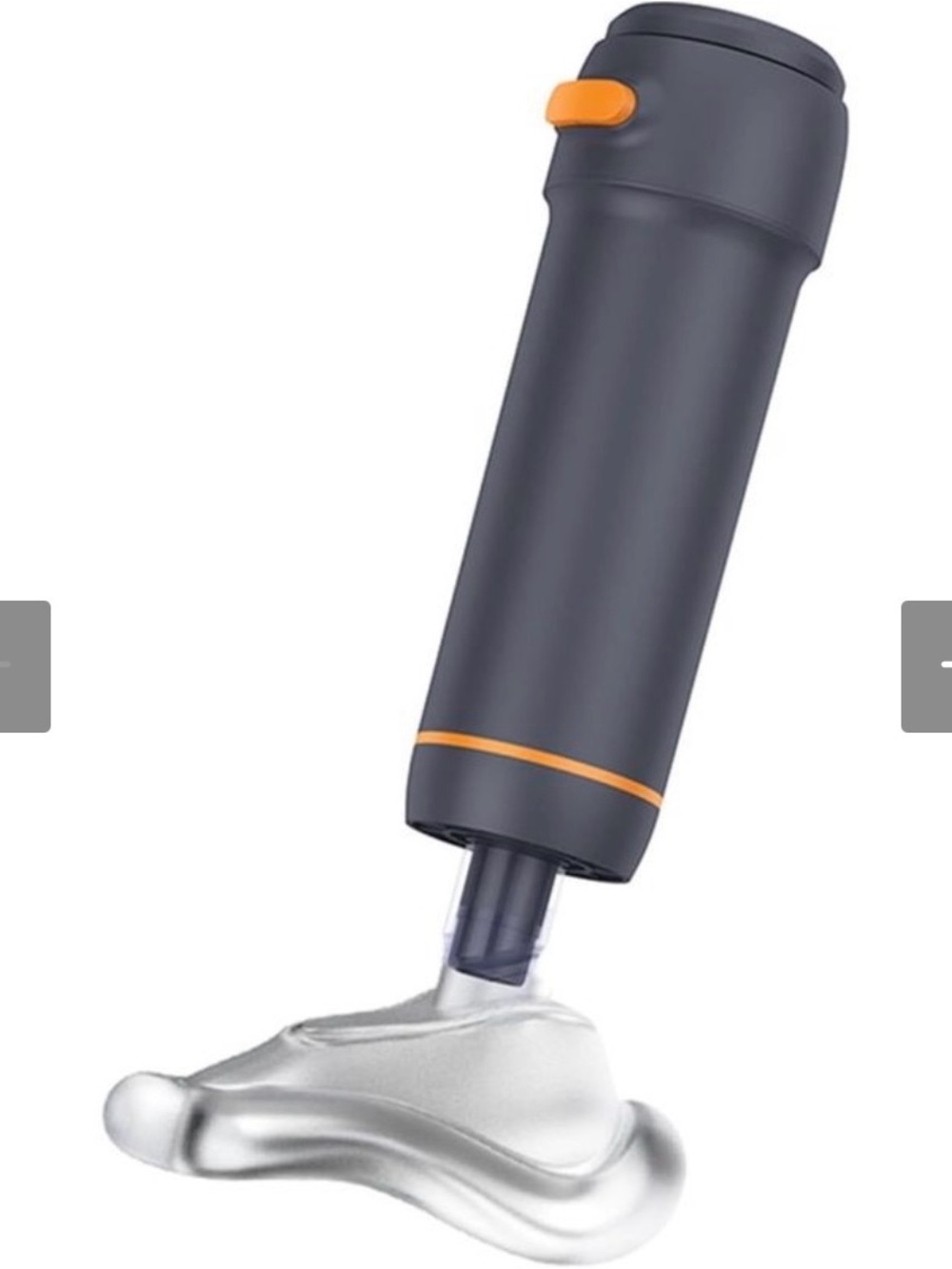 Gray and Orange Foam Soap Dispenser – Automatic Bathroom Accessory
